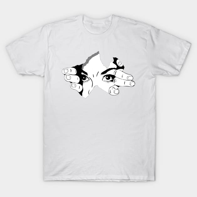 I see you T-Shirt by Black & White